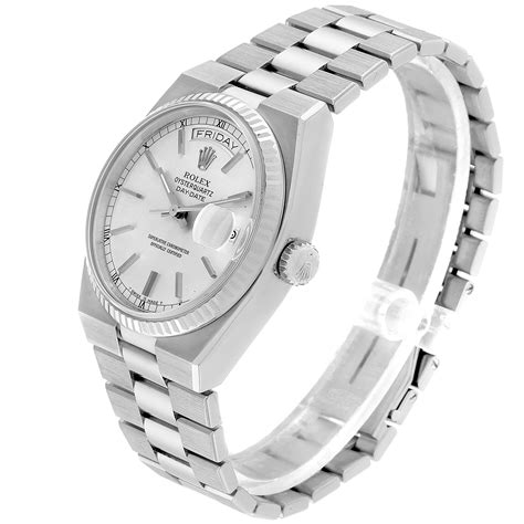 rolex quartz white gold